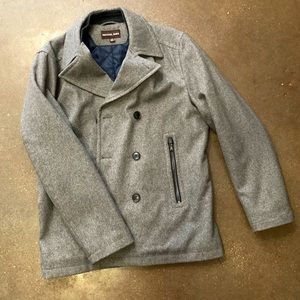 Michael Kors Peacoat - Grey wool